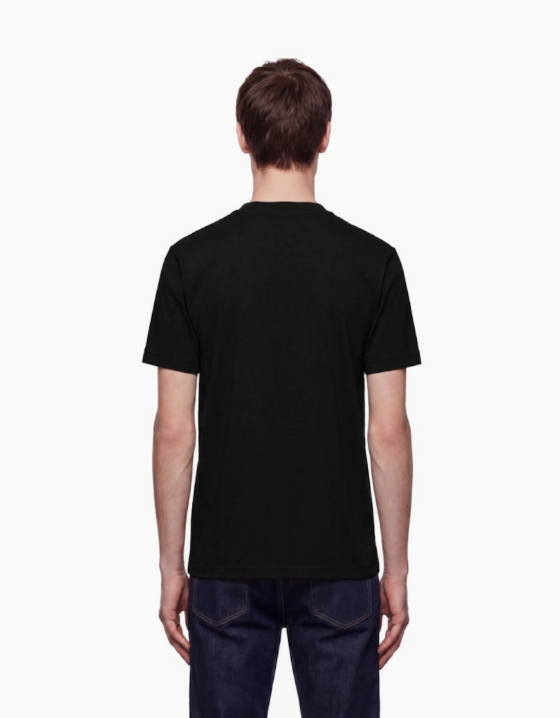 By Lanvin Script Logo Black T-Shirt