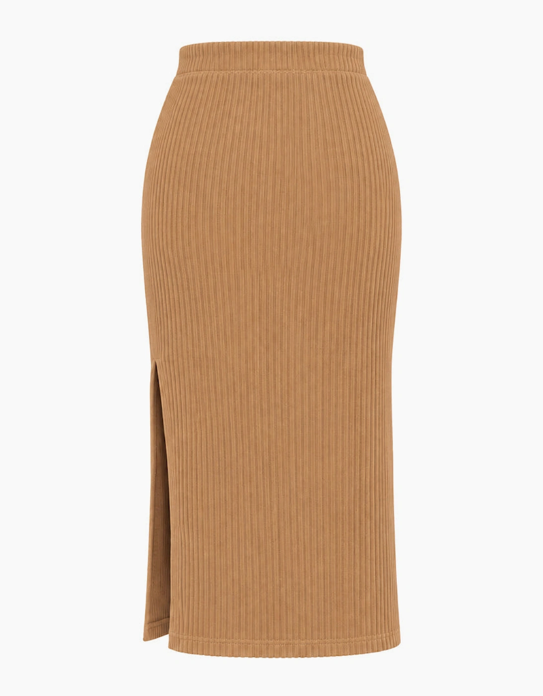 Nike Sportswear Chill Rib Tan Skirt