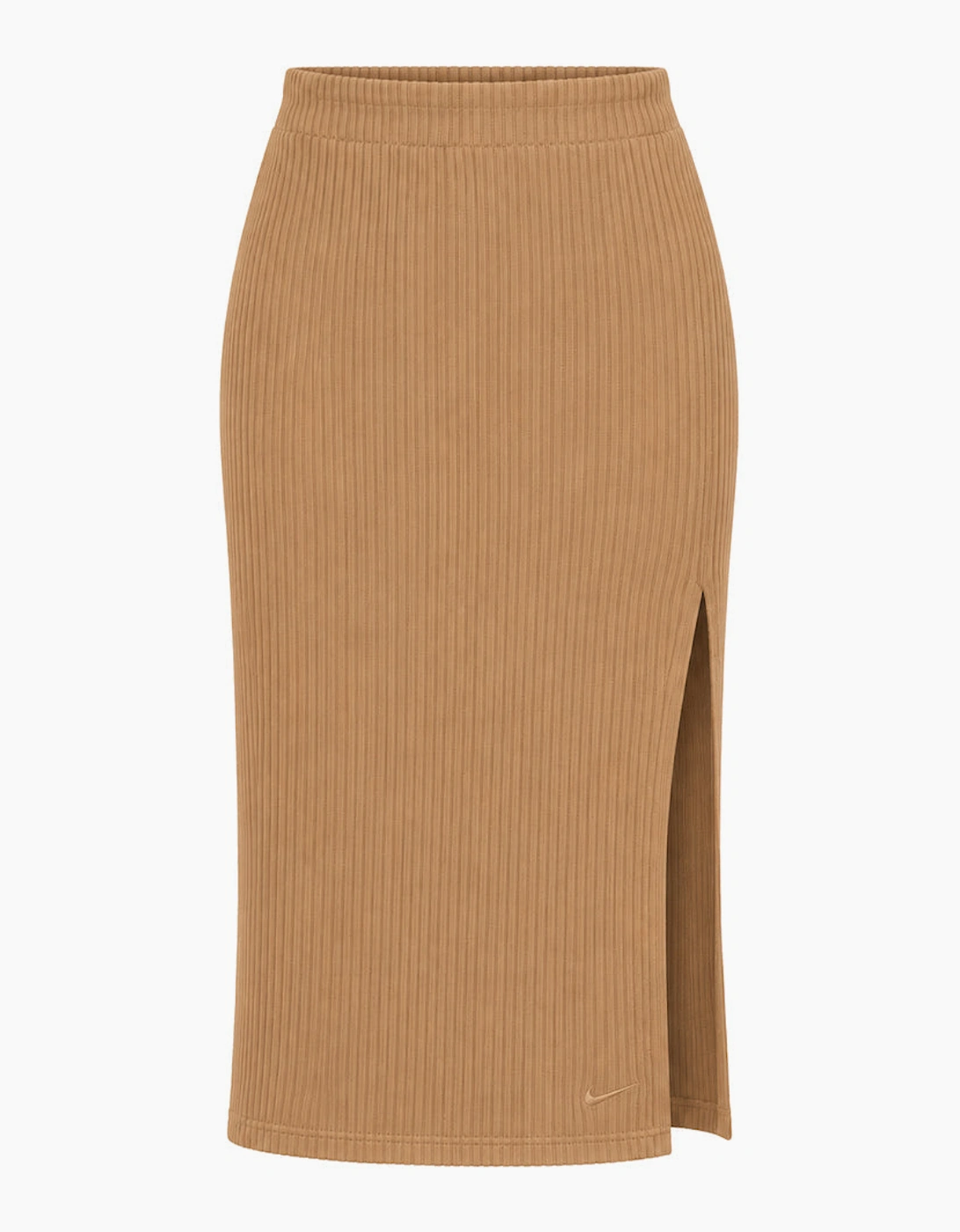Nike Sportswear Chill Rib Tan Skirt