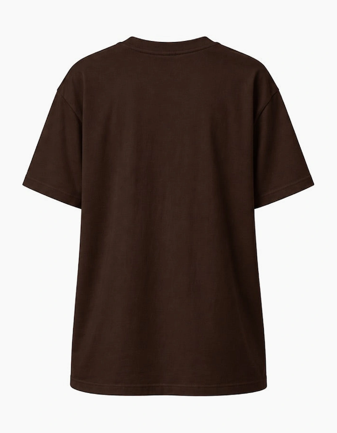 By Lanvin Signature Logo Dark Brown T-Shirt
