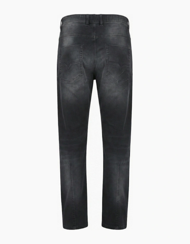Diesel Krooley-NE R96UA Black Jogg Jeans