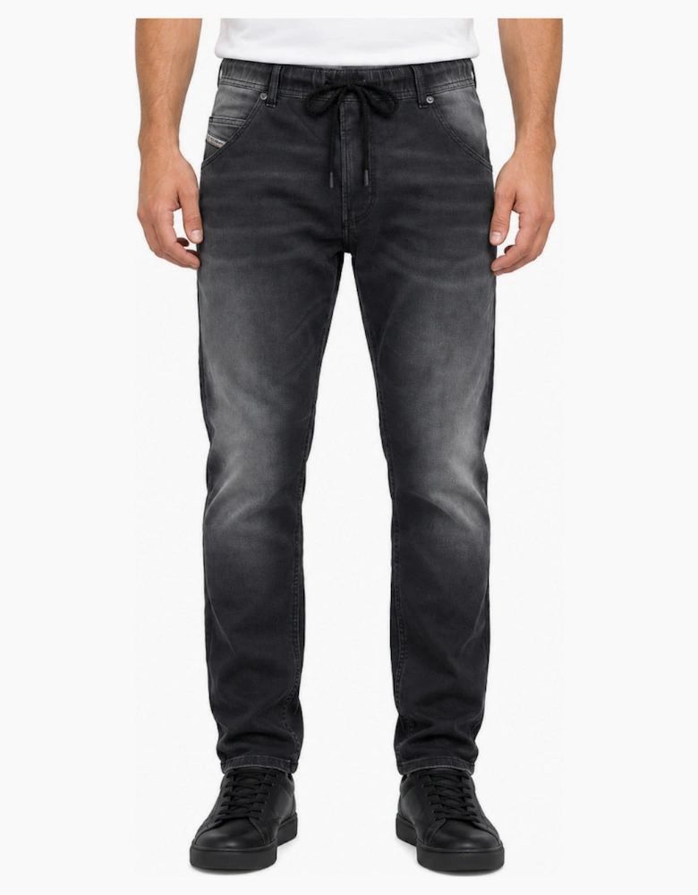 Diesel Krooley-NE R96UA Black Jogg Jeans
