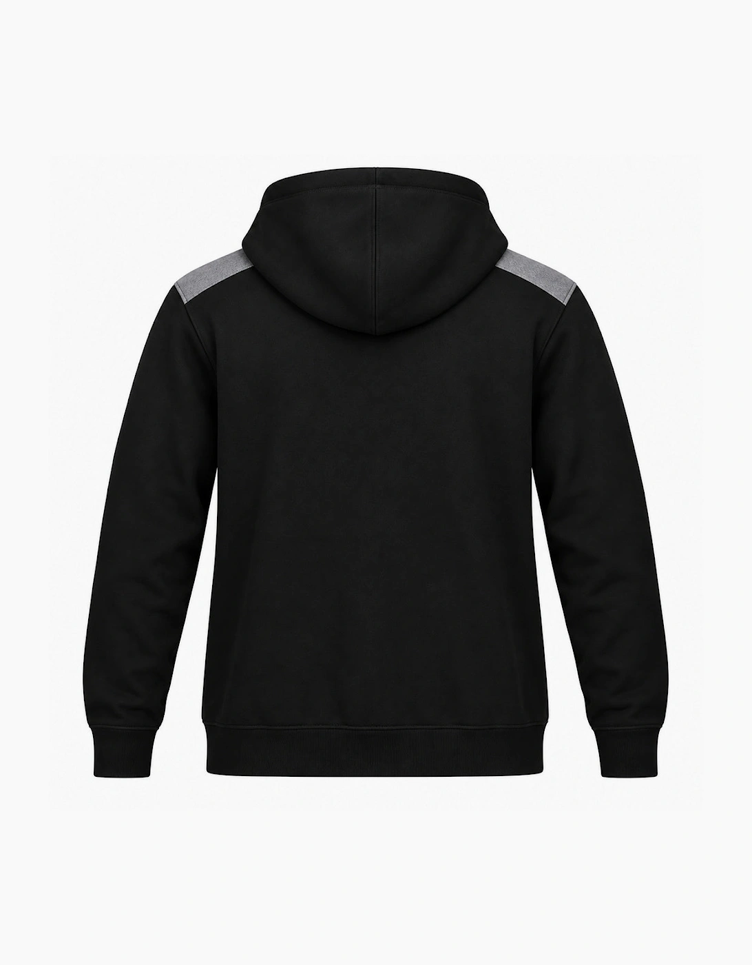 Nike Sportswear Men's Fleece Black Iron Grey Hoodie