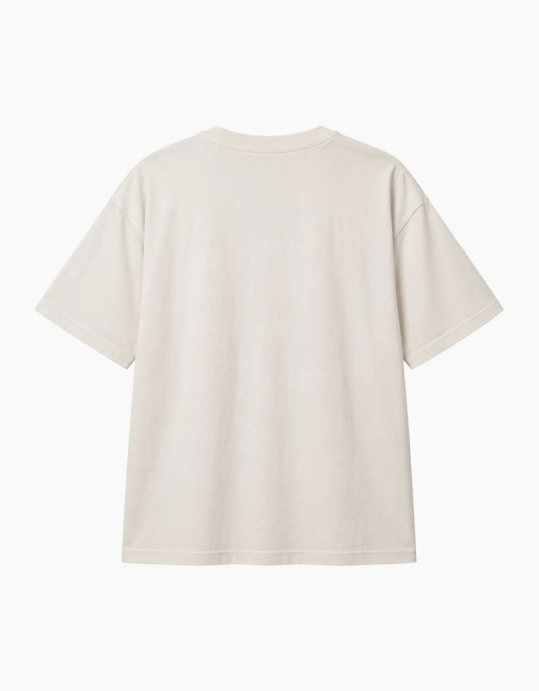 By Lanvin Embroidered Central Logo White T-Shirt
