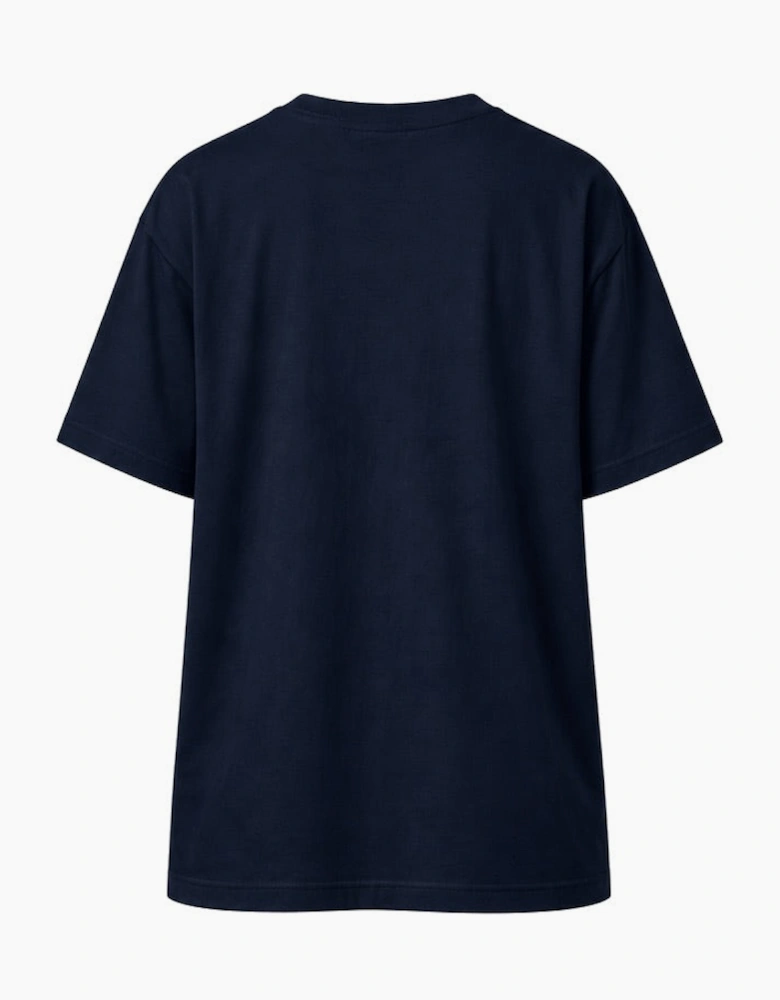By Lanvin Signature Logo Blue T-Shirt