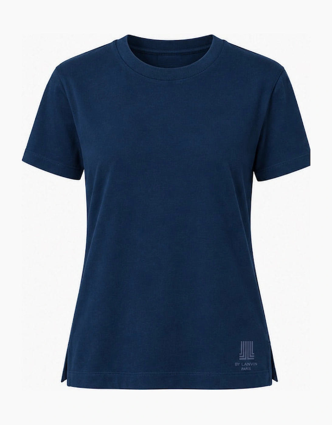 By Lanvin Shoulder Logo Blue T-Shirt