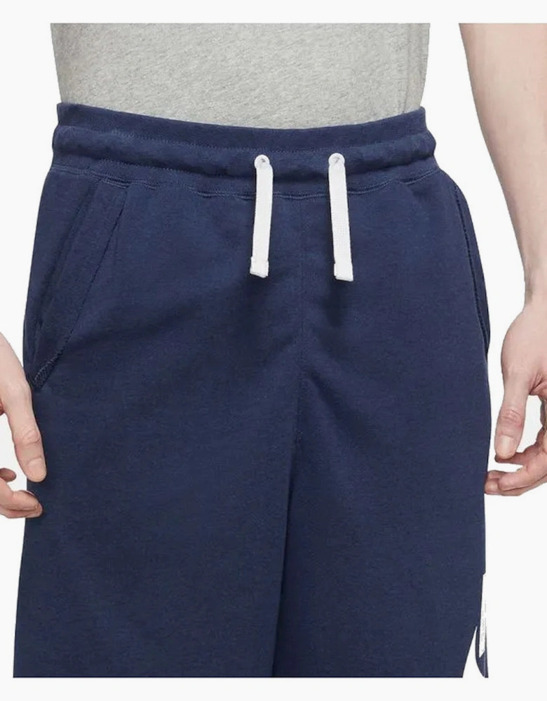 Nike Club Alumni Men's French Terry Navy Shorts