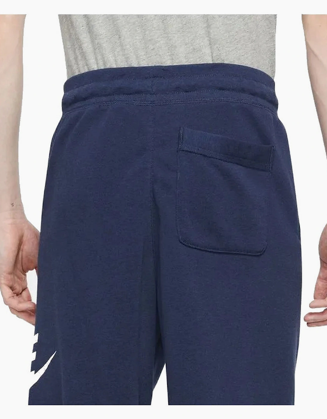 Nike Club Alumni Men's French Terry Navy Shorts