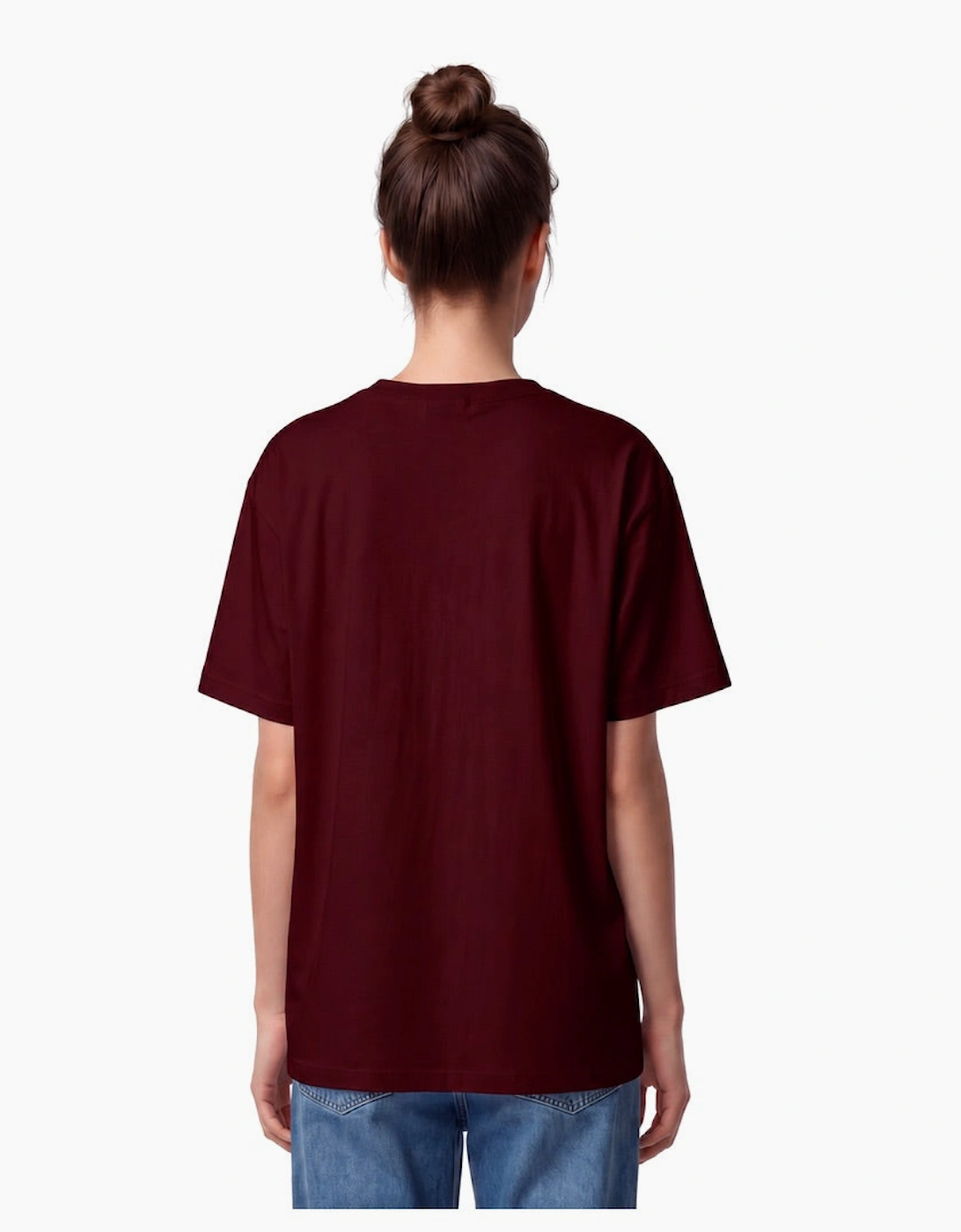 By Lanvin Signature Logo Burgundy T-Shirt