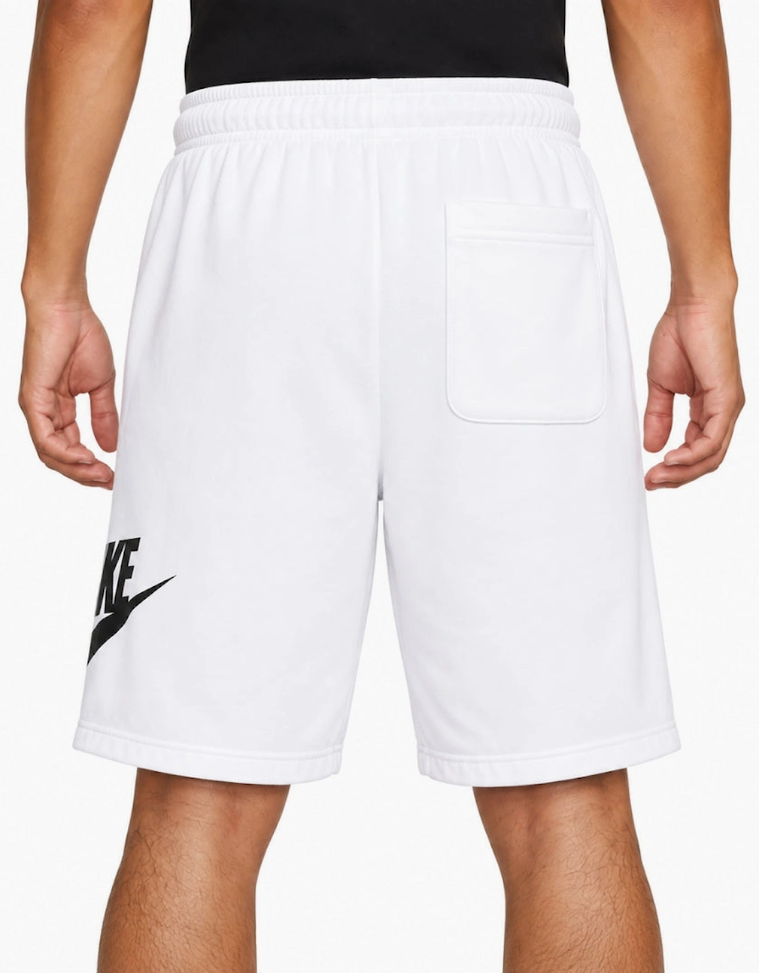 Nike Club Alumni Men's French Terry White Shorts