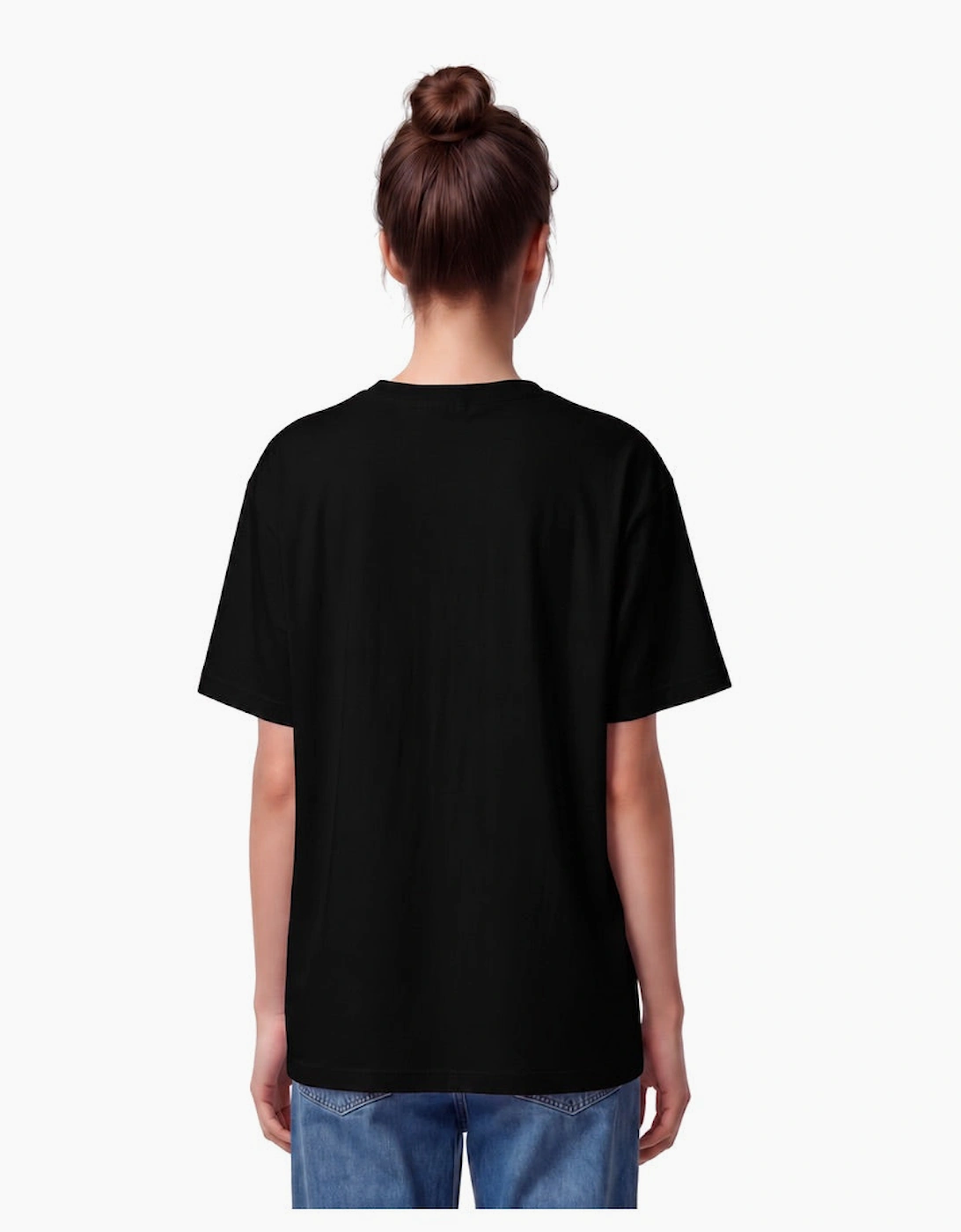 By Lanvin Printed Central Logo Black T-Shirt