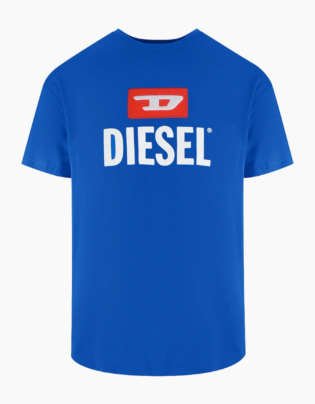 Diesel New D Logo Blue T-Shirt