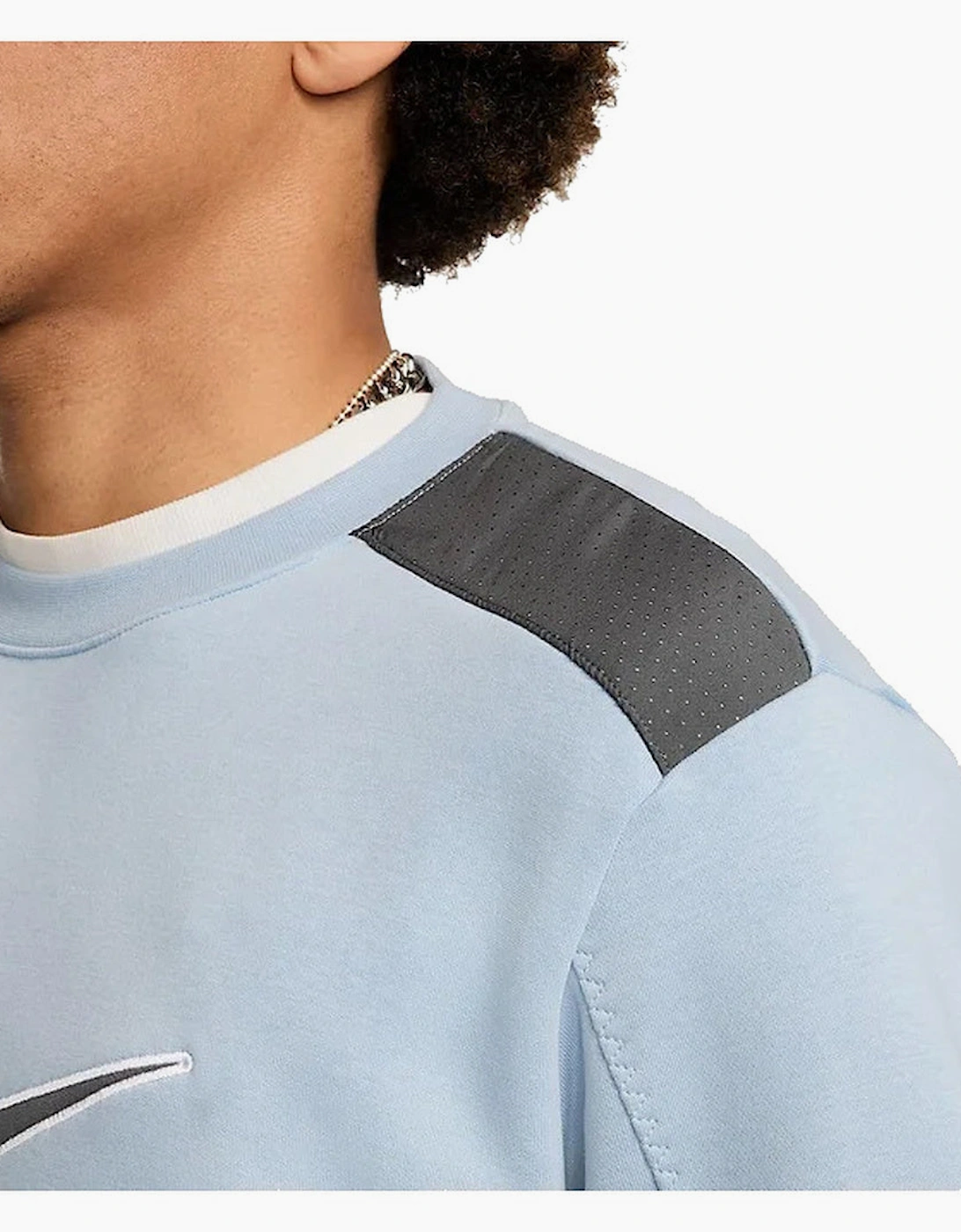 Nike Sportswear Fleece Light Blue Crewneck Jumper