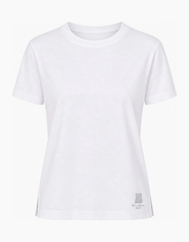 By Lanvin Shoulder Logo White T-Shirt