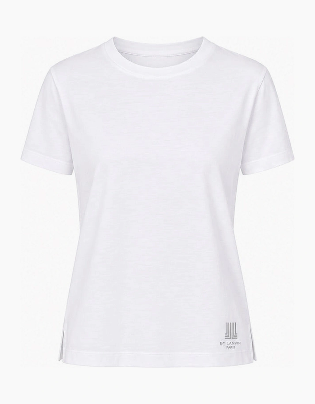 By Lanvin Shoulder Logo White T-Shirt