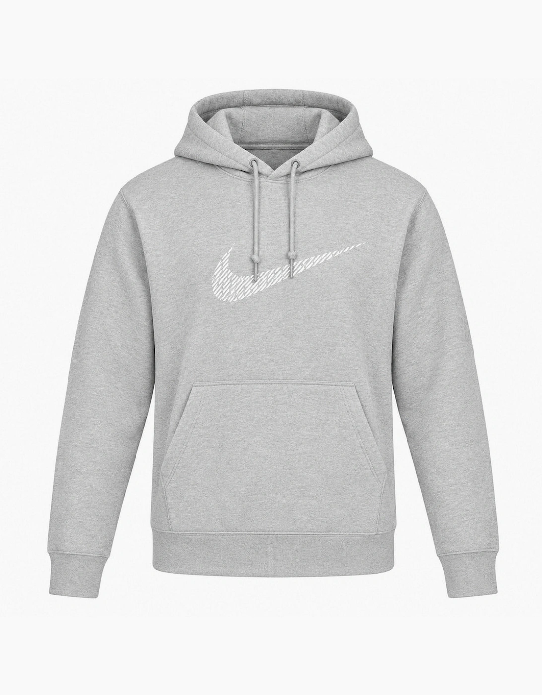 Nike Sportswear Big Swoosh Men's Pullover Grey Hoodie