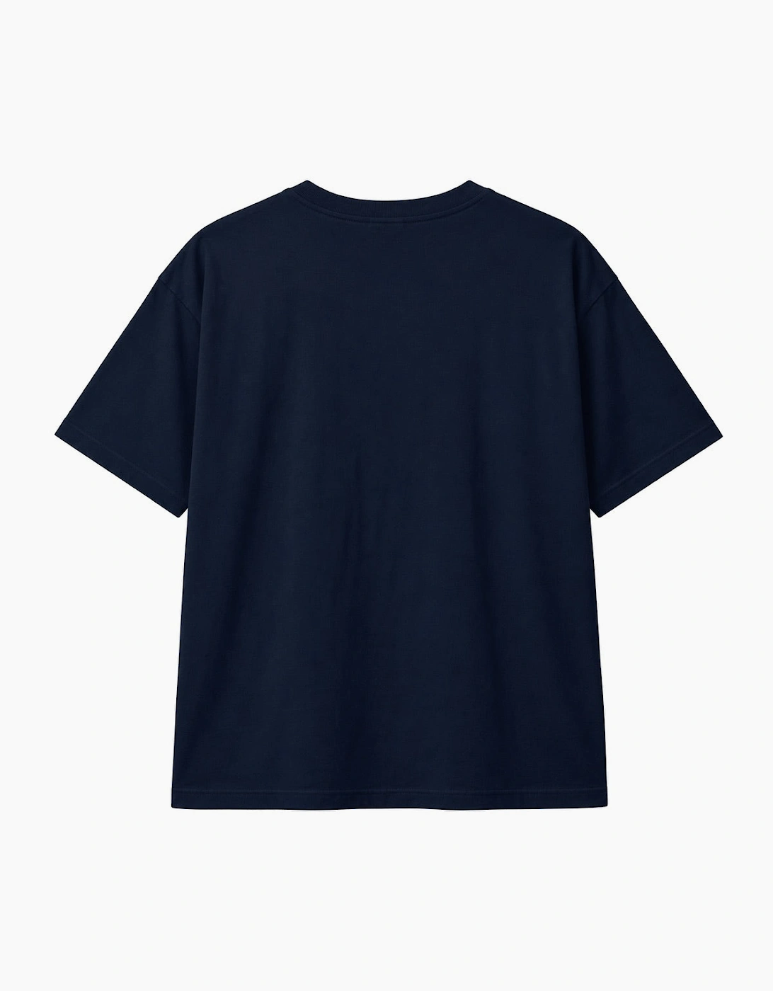 By Lanvin Embroidered Central Logo Blue T-Shirt