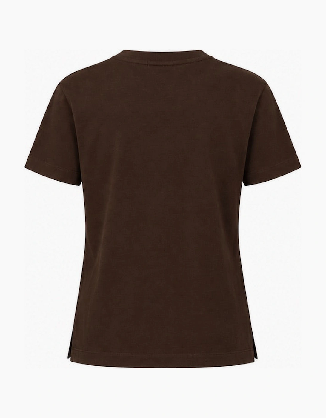 By Lanvin Small Signature Logo Dark Brown T-Shirt