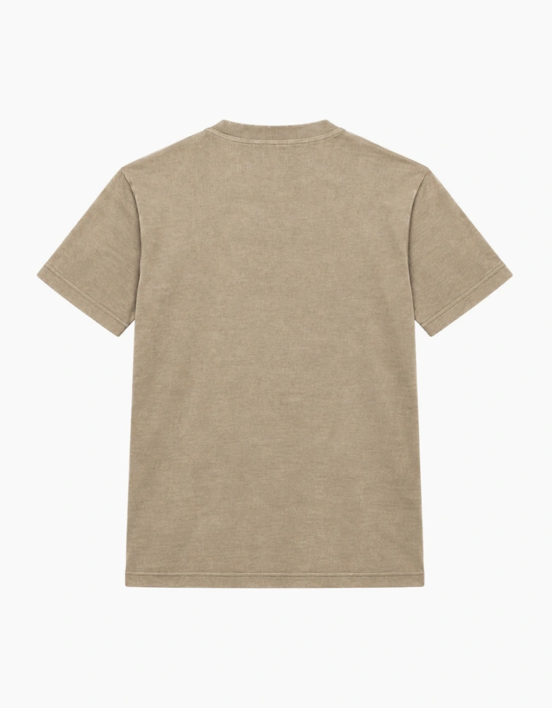 By Lanvin Script Logo Taupe T-Shirt