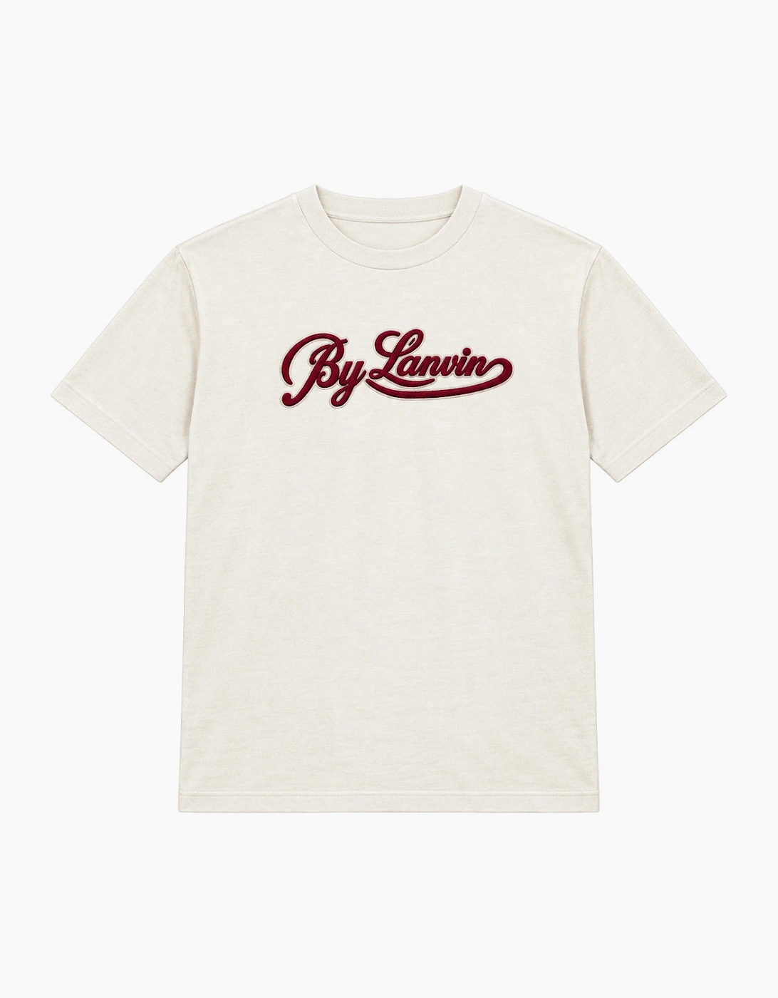 By Lanvin Script Logo White T-Shirt