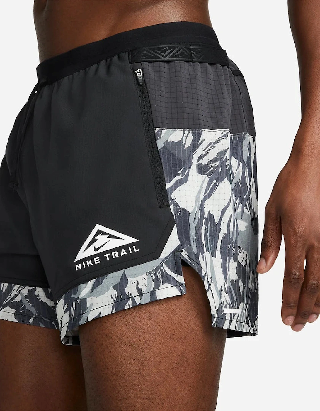 Nike Dri-FIT Flex Stride Trail Black Shorts