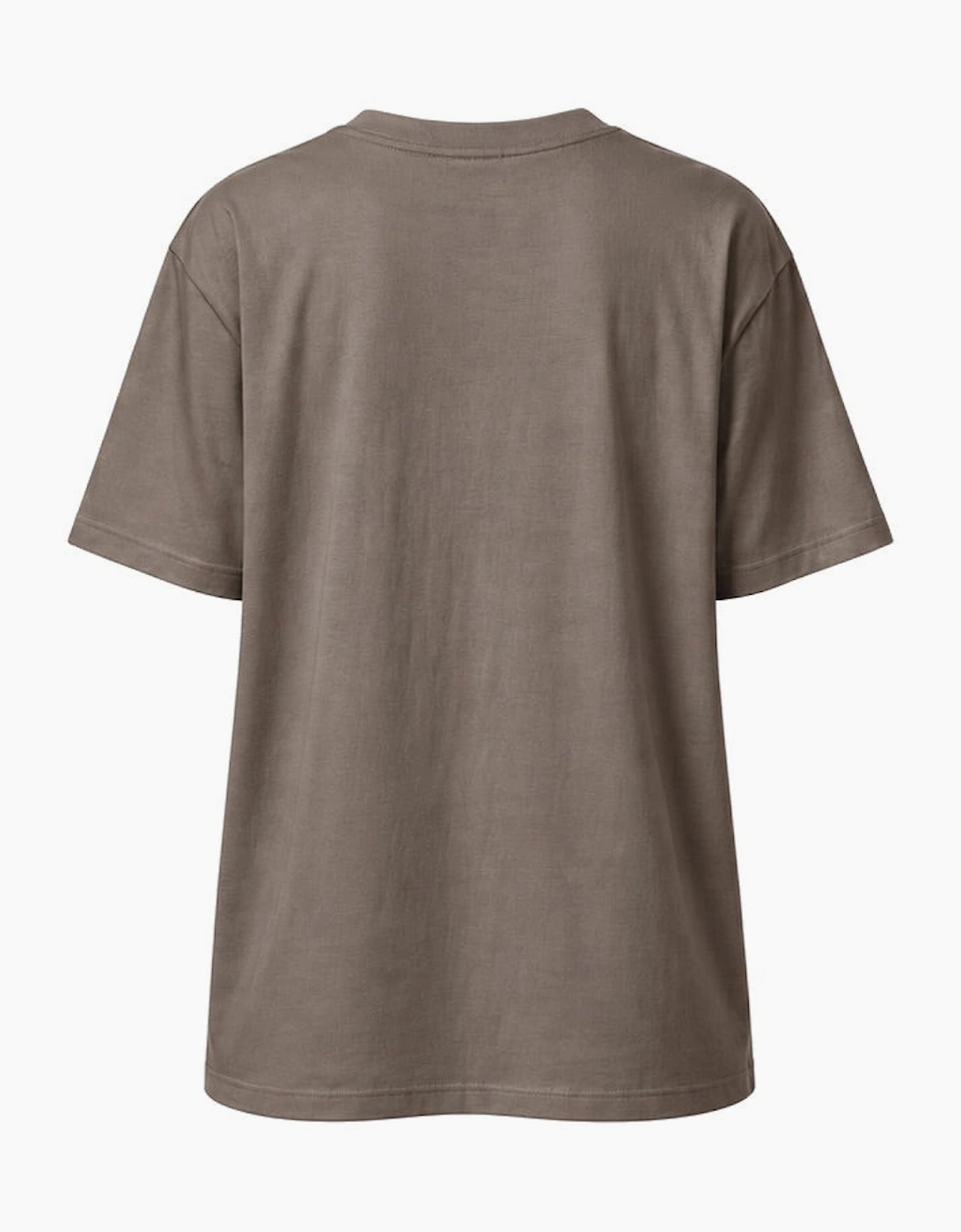 By Lanvin Signature Logo Brown T-Shirt