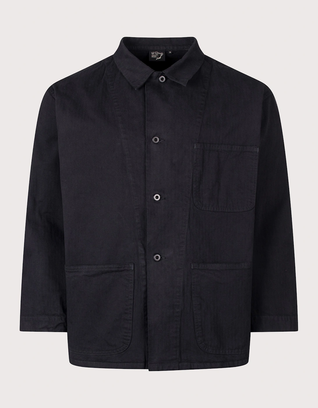 Relaxed Fit USMC Herringbone Coverall Overshirt