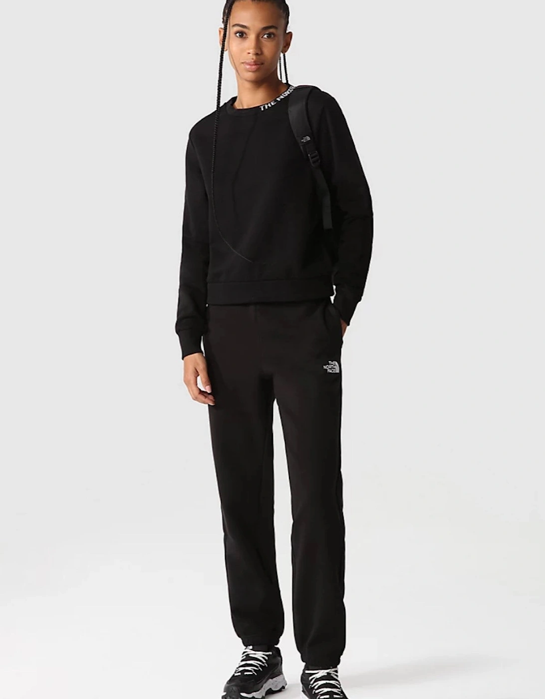 The North Face Womens Essential Oversized Joggers in Black