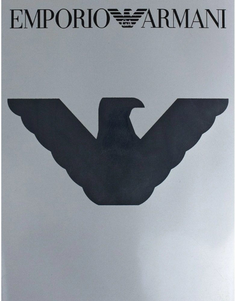 Emporio Armani Eagle Logo Boxer Shorts BLACK/GREY