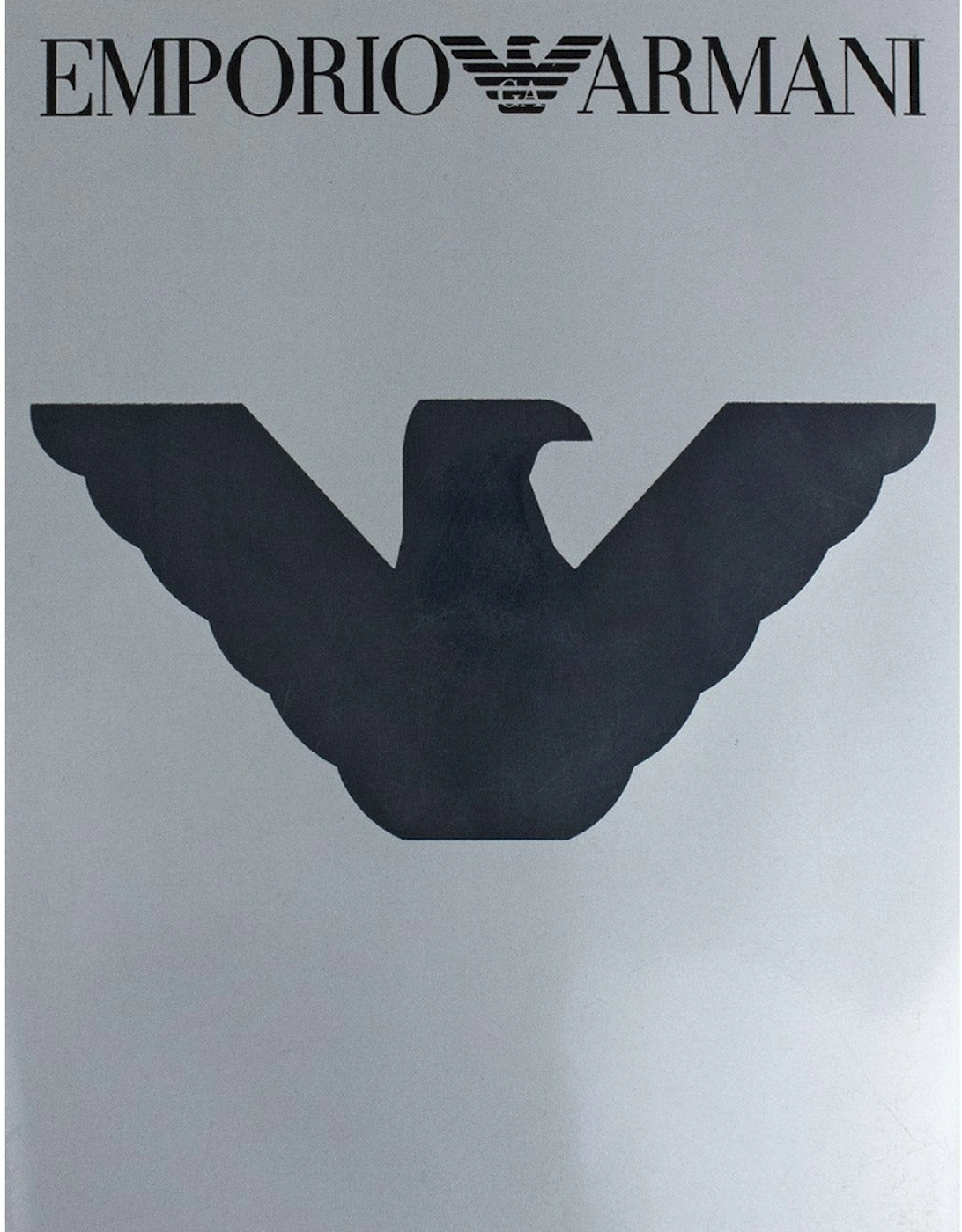 Emporio Armani Eagle Logo Boxer Shorts BLACK/GREY