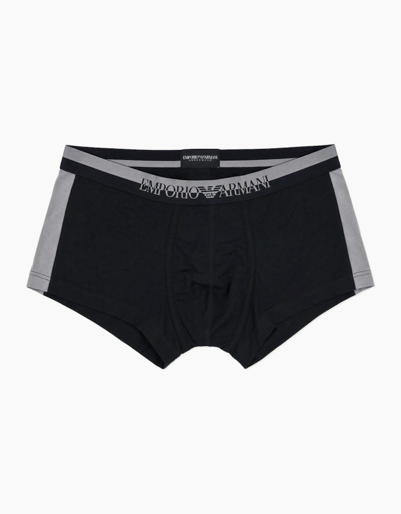 Emporio Armani Eagle Logo Boxer Shorts BLACK/GREY