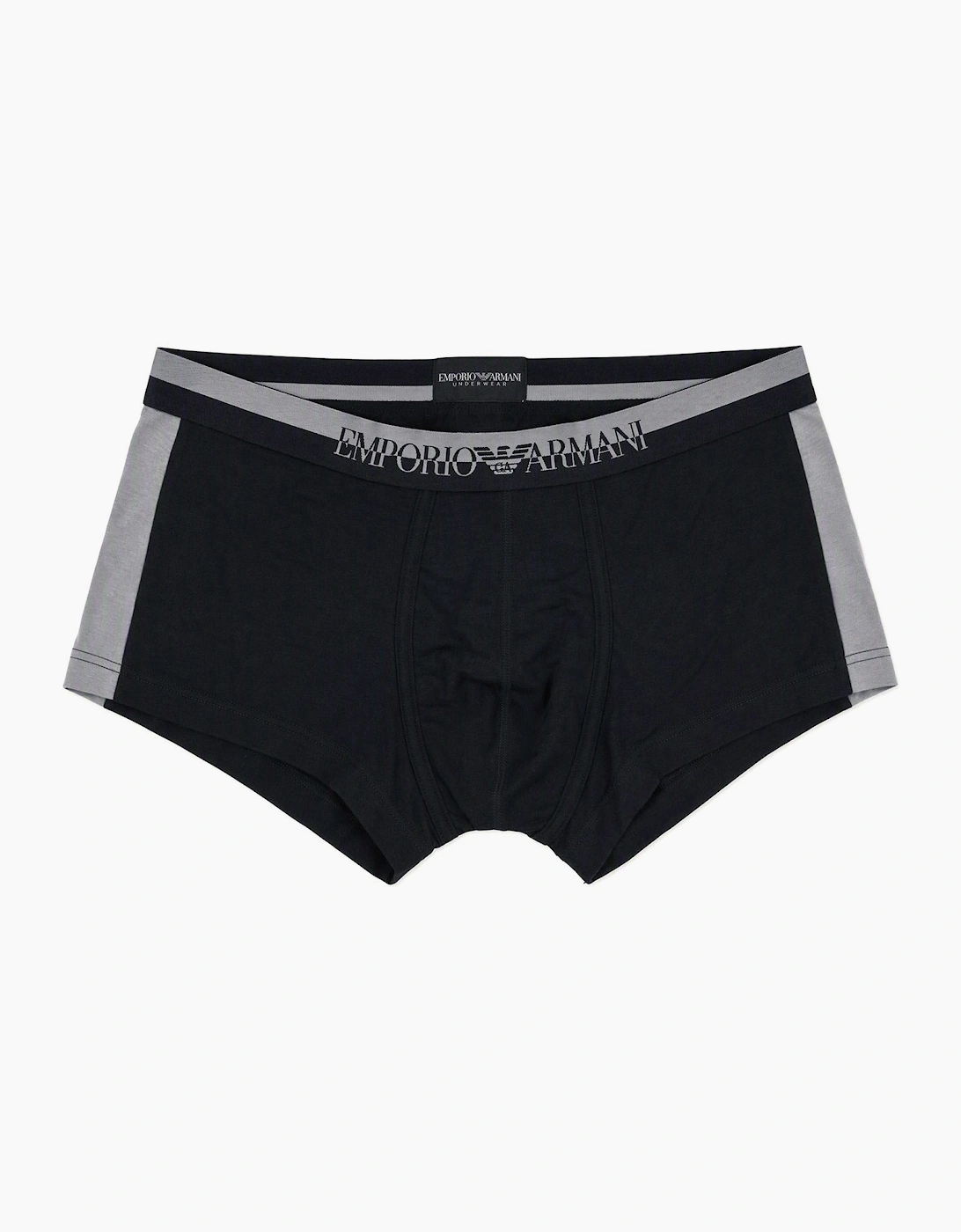 Emporio Armani Eagle Logo Boxer Shorts BLACK/GREY