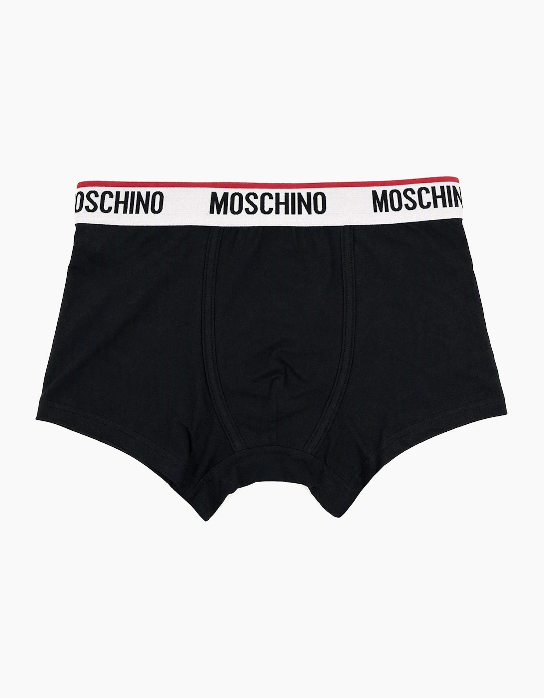 Moschino Underwear Waist Band Logo Boxer Shorts BLACK 0555
