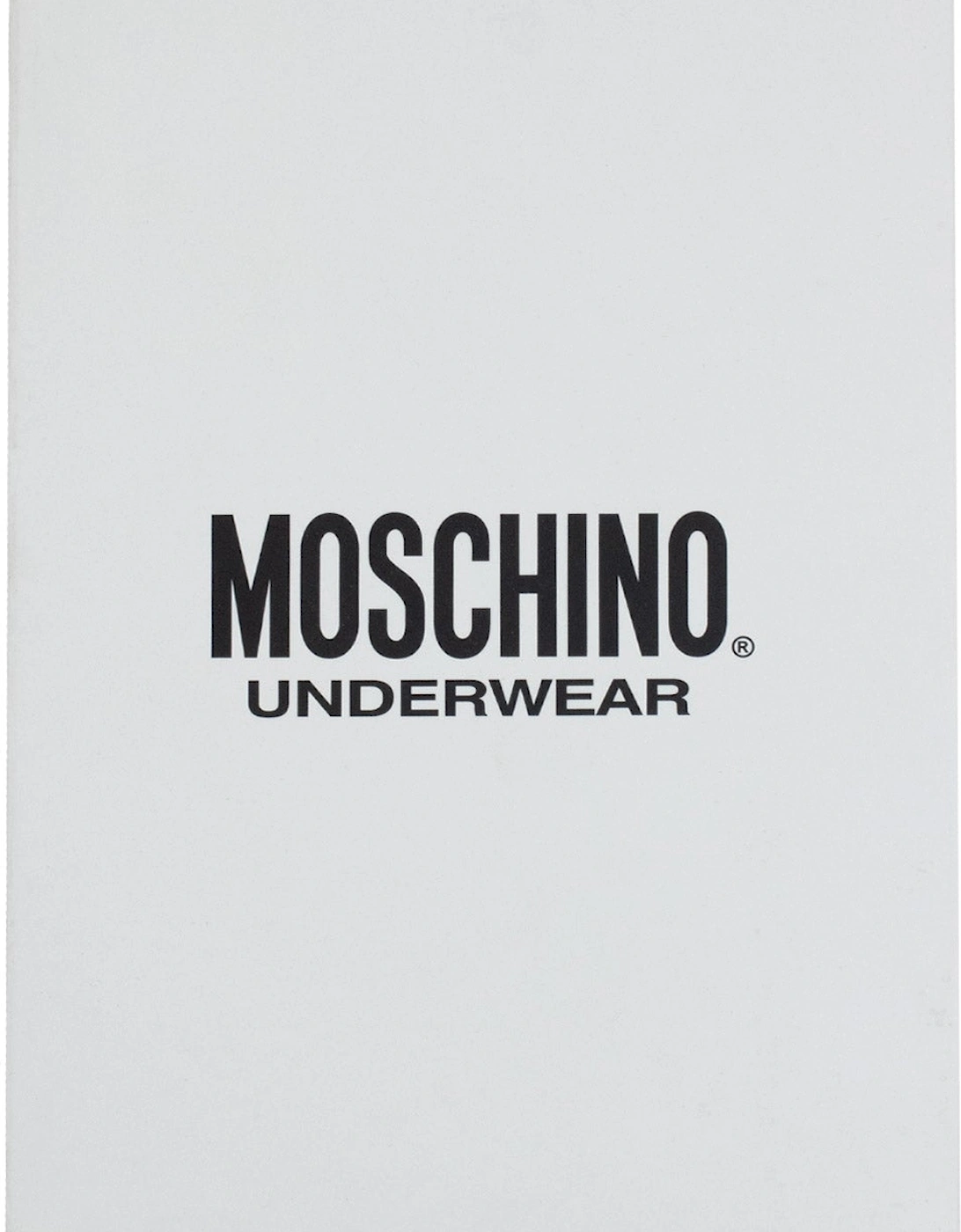 Moschino Underwear Waist Band Logo Boxer Shorts BLACK 0555