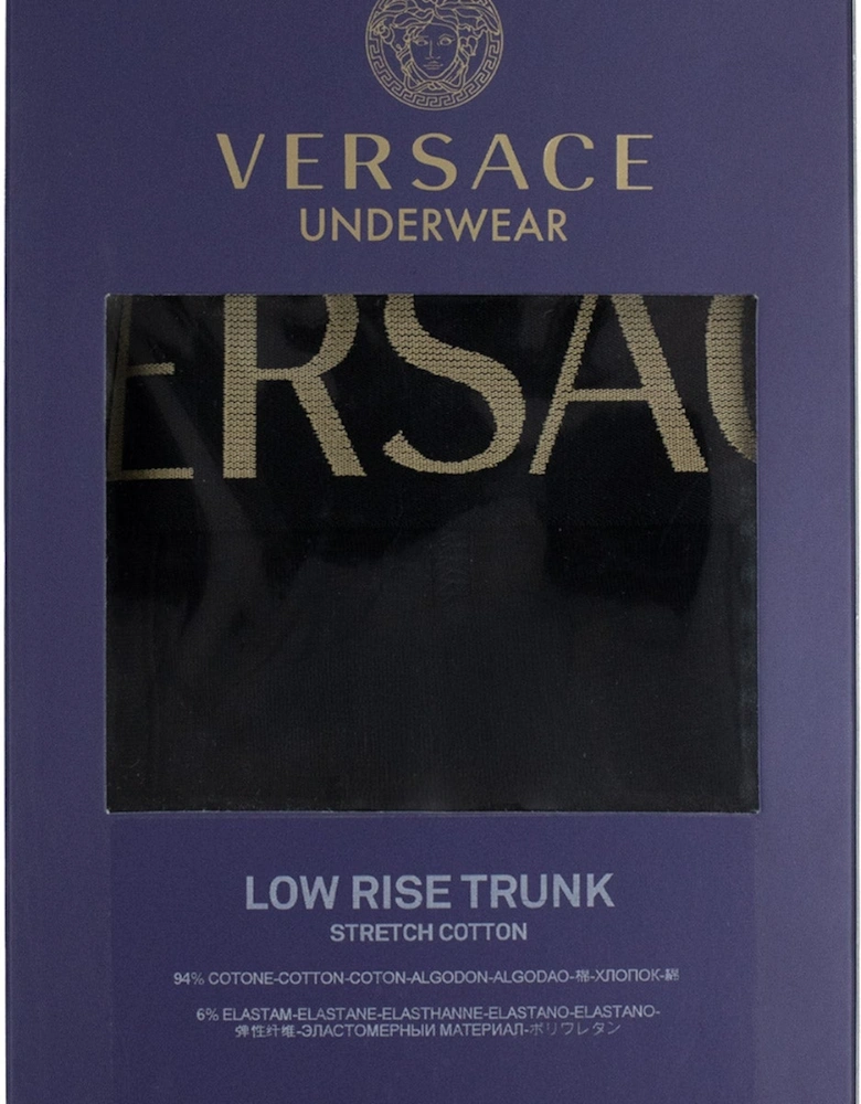 Versace Underwear Boxer Trunk BLACK