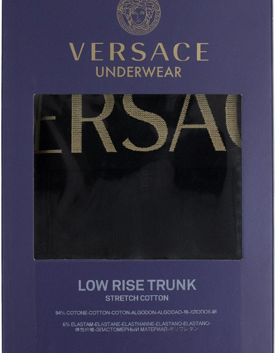 Versace Underwear Boxer Trunk BLACK