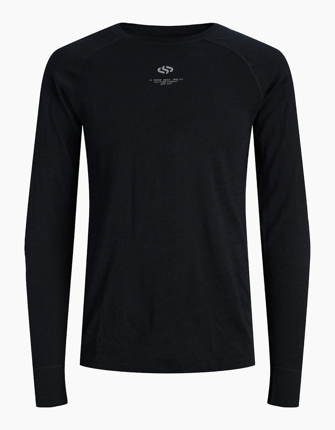 Jack & Jones Mens Wool Ski Slim Fit Baselayer Top