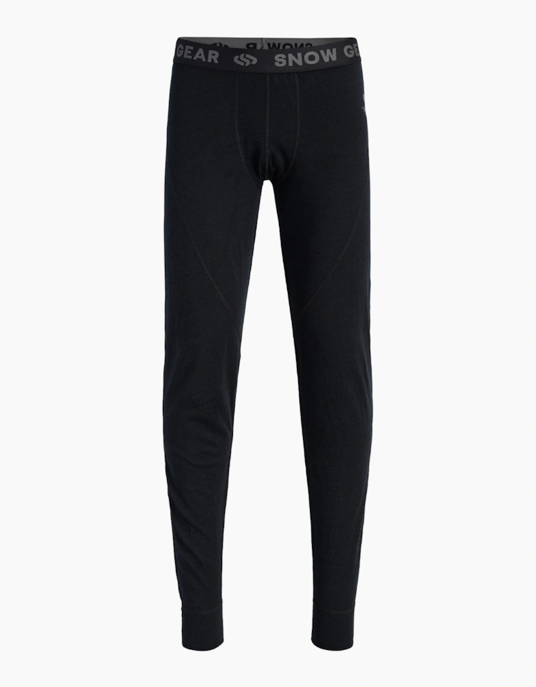 Jack & Jones Mens Wool Ski Slim Fit Baselayer Bottoms