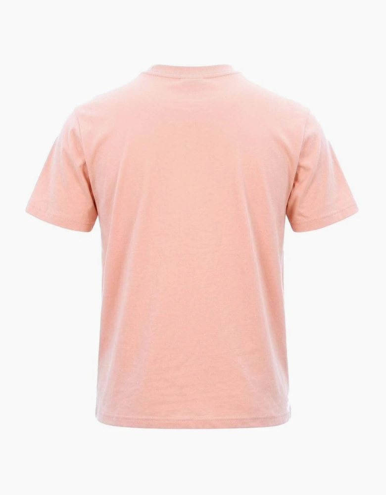 Lacoste Cotton Pima Crew Neck T-Shirt Coral Pink