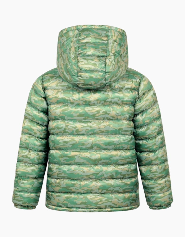 Mountain Warehouse Kids Seasons Camouflage Water Resistant Padded Jacket