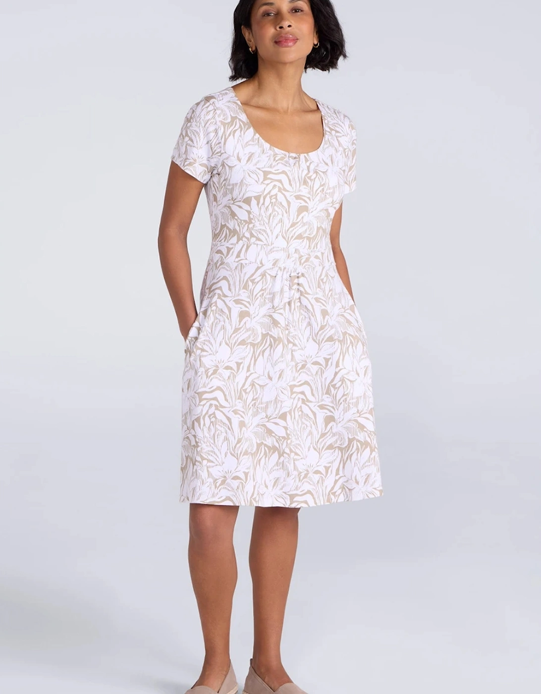 Mountain Warehouse Womens Lightweight Short-Sleeved Dress