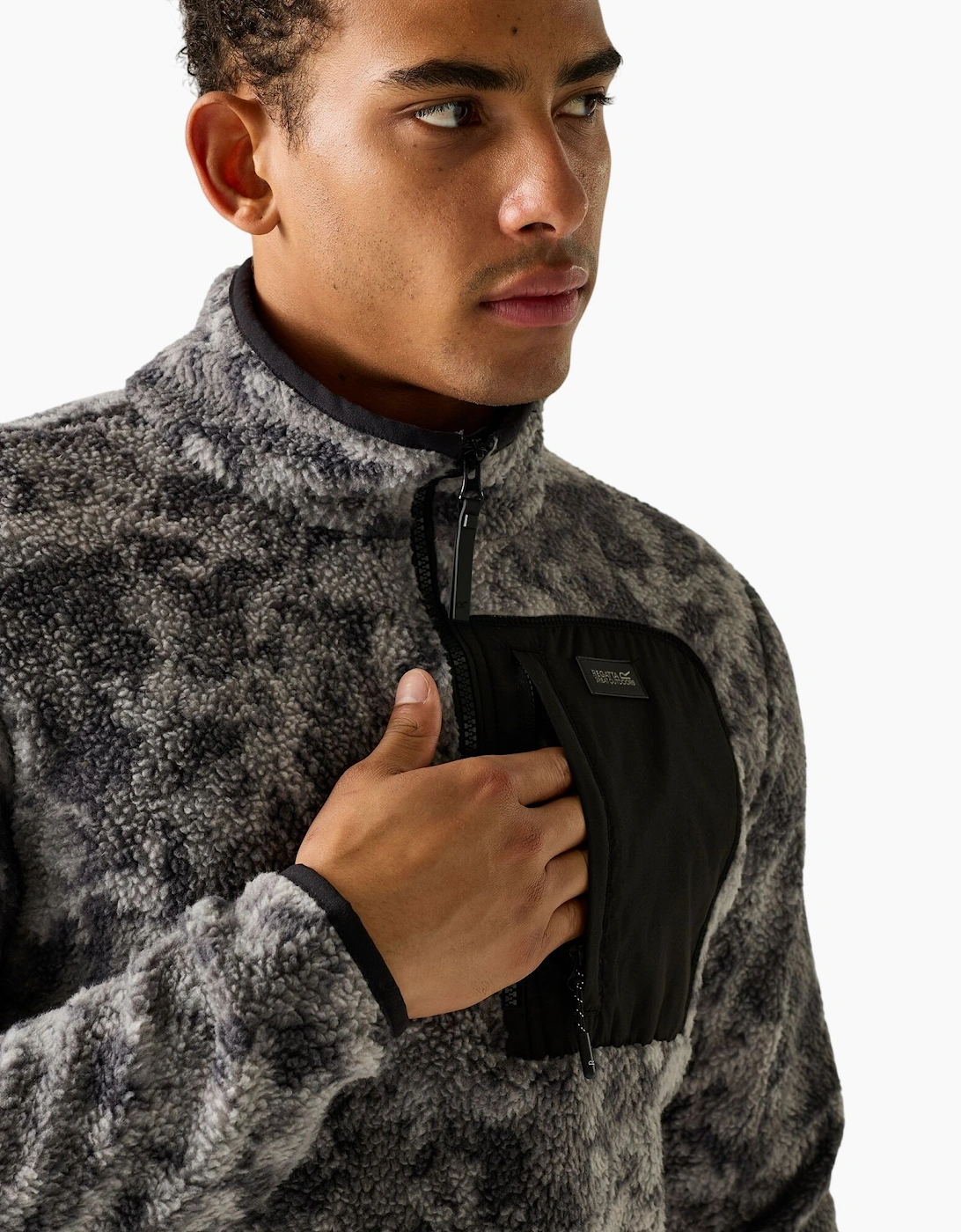 Regatta Mens Frankie Borg Fleece Top
