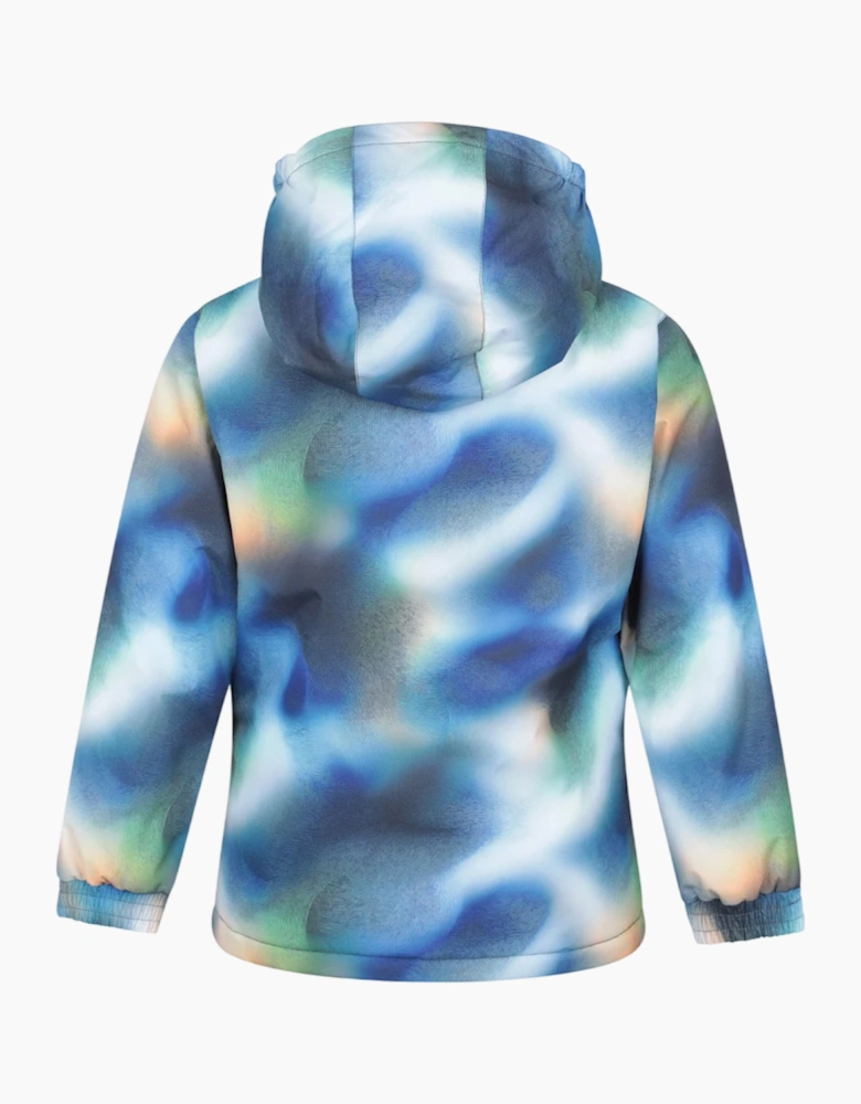 Mountain Warehouse Childrens Mogal Printed Fleece Lined Ski Jacket