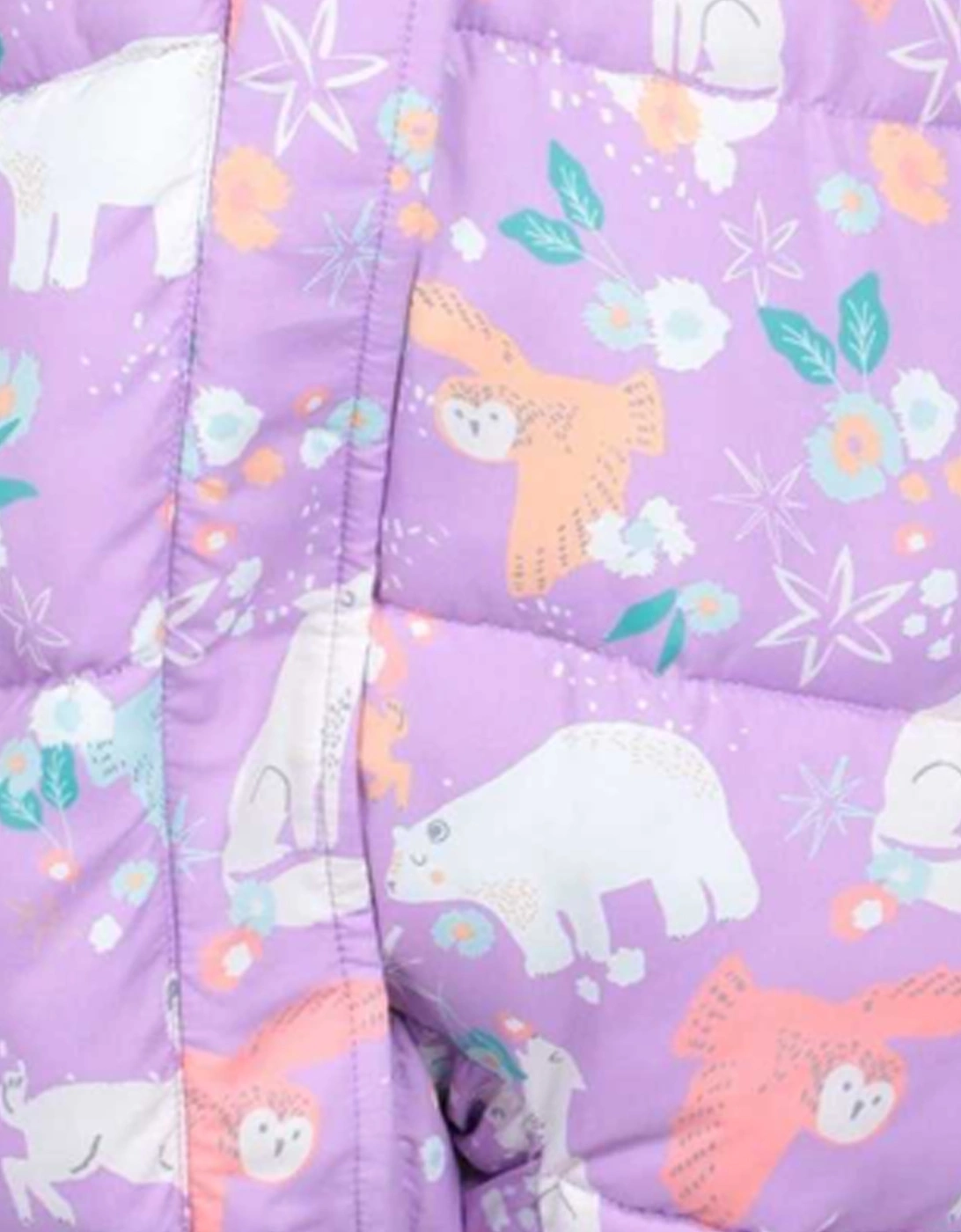 Mountain Warehouse Toddler Frosty Woodland Animals Padded Snowsuit