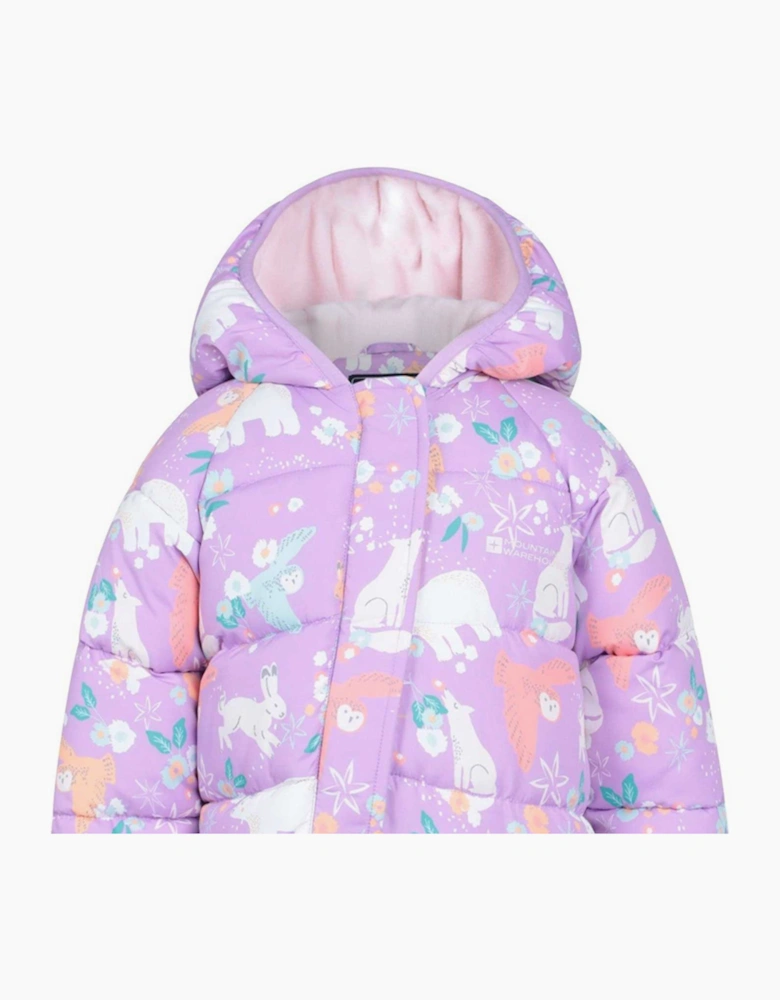 Mountain Warehouse Toddler Frosty Woodland Animals Padded Snowsuit