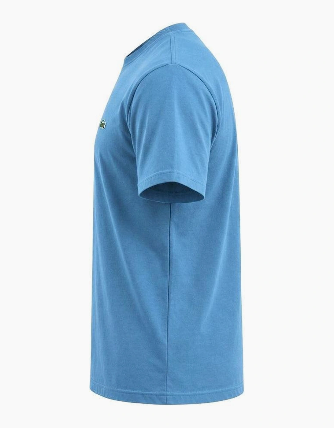 Lacoste Cotton Pima Crew Neck T-Shirt Azure Blue