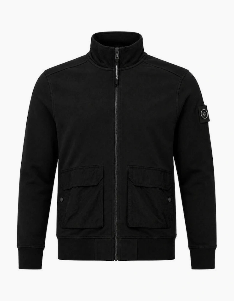 Marshall Artist Streatham Full Zip Sweatshirt Black