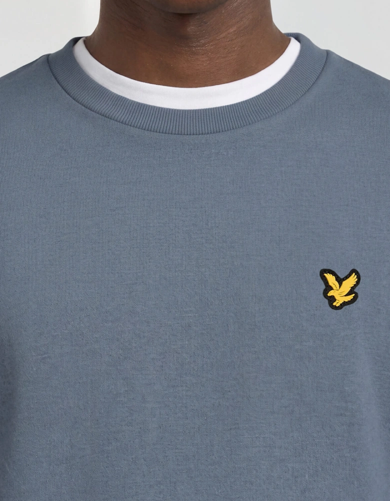 Sports Loopback Cotton Crew Neck
