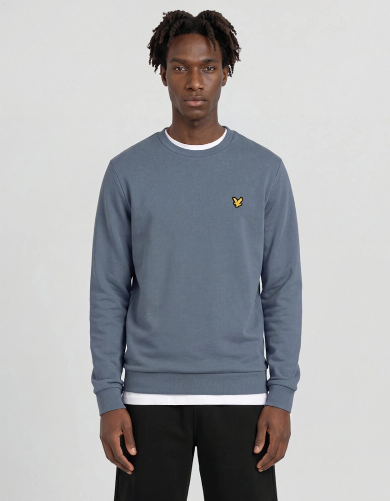 Sports Loopback Cotton Crew Neck