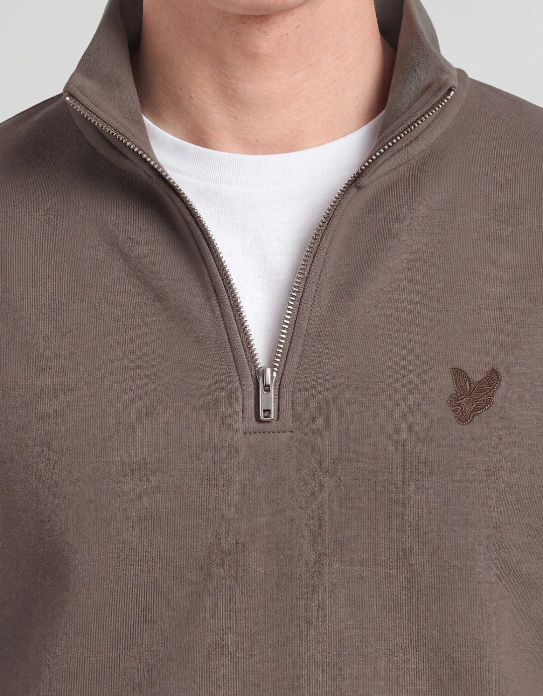 Superfine Cotton 1/4 Zip Sweatshirt